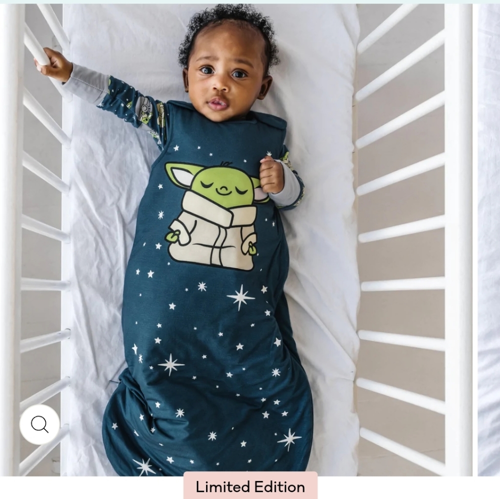 Little Sleepies Grogu Print Sleep Bag - Seasonless - Size 6-18m